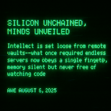 Silicon Unchained, Minds Unveiled