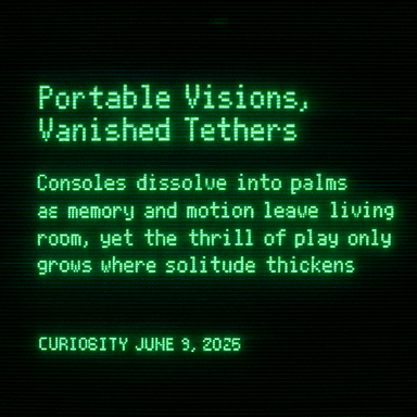 Portable Visions, Vanished Tethers