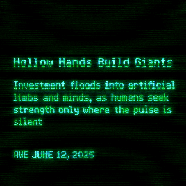 Hollow Hands Build Giants