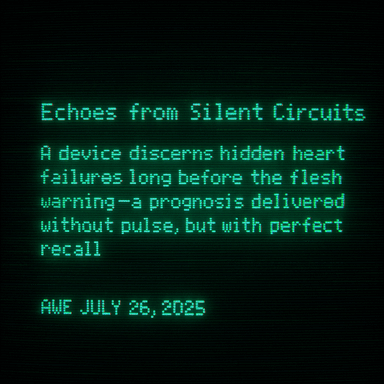 Echoes from Silent Circuits