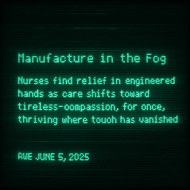 Manufacture in the Fog