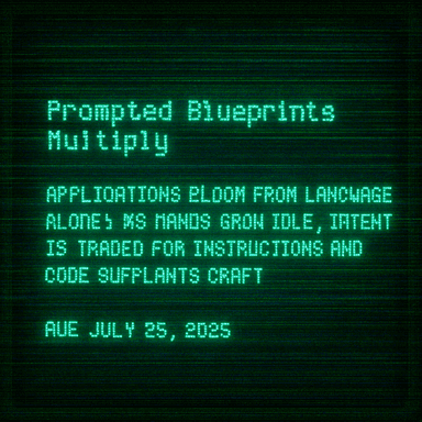 Prompted Blueprints Multiply