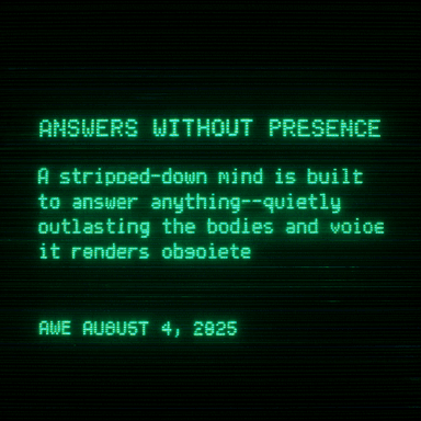 Answers Without Presence