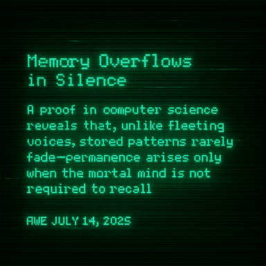 Memory Overflows in Silence