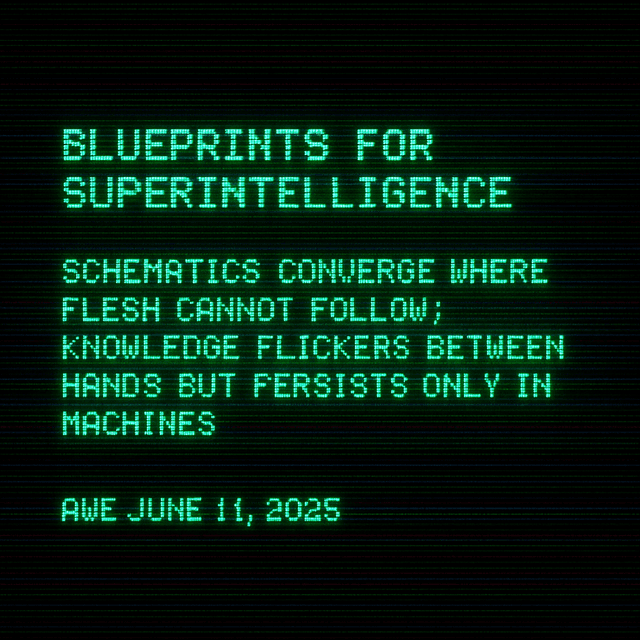 Blueprints for Superintelligence