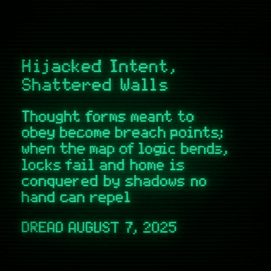 Hijacked Intent, Shattered Walls